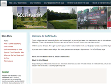 Tablet Screenshot of golflinkedin.com